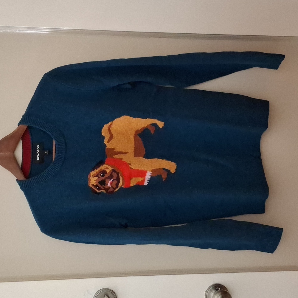 NWOT Bonobos Extra Fine Merino Wool Sweater